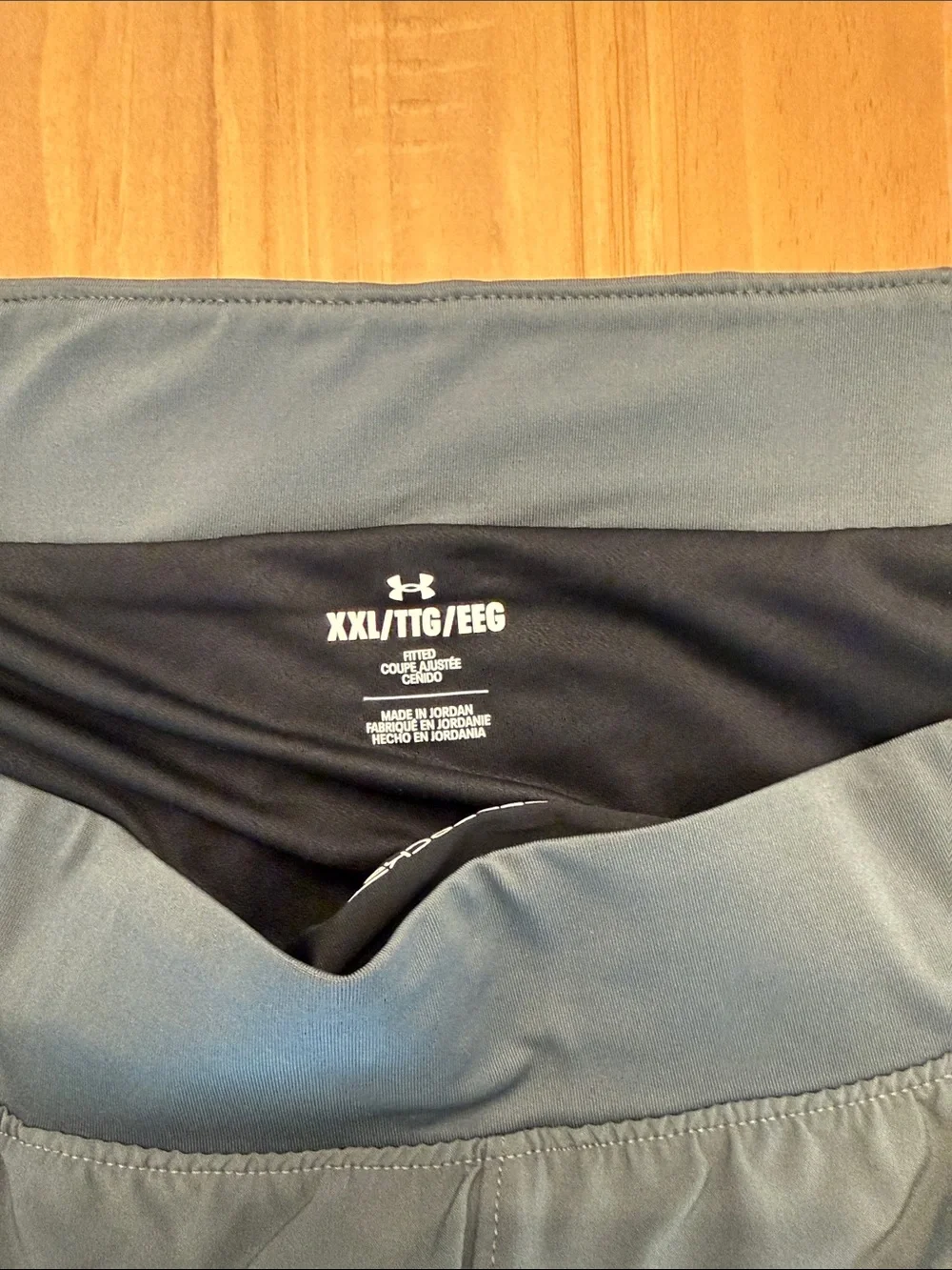 Under Armour Men's Slate Gray Athletic Training Shorts